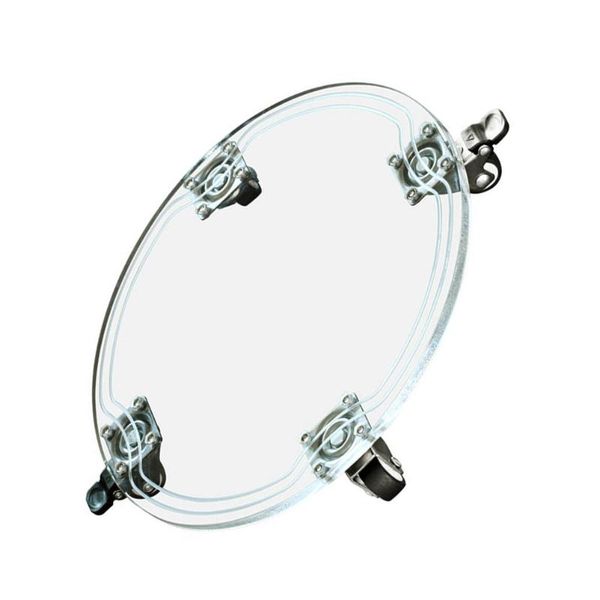 

gift wrap 1pc transparent flowerpot tray with wheel plant pot holder acrylic base