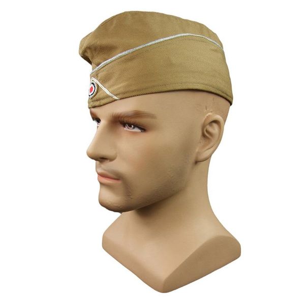 

wide brim hats wwii german lw tropic overseas cap officer, Blue;gray