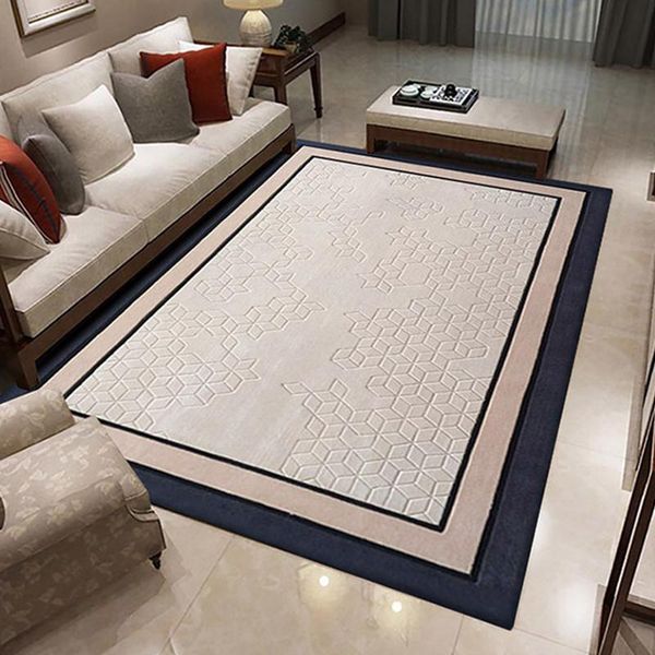 

modern 100% wool carpets for living room simple thick area rugs bedroom soft floor table and mat tea