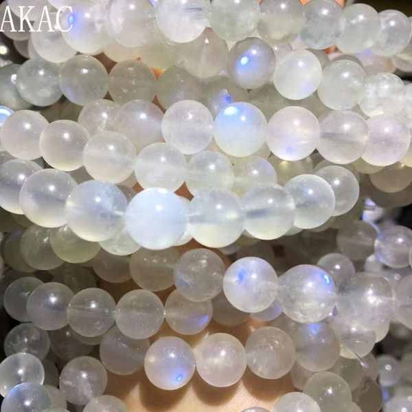 

other akac approx8mm natural rainbow milky moonstone bracelet beads