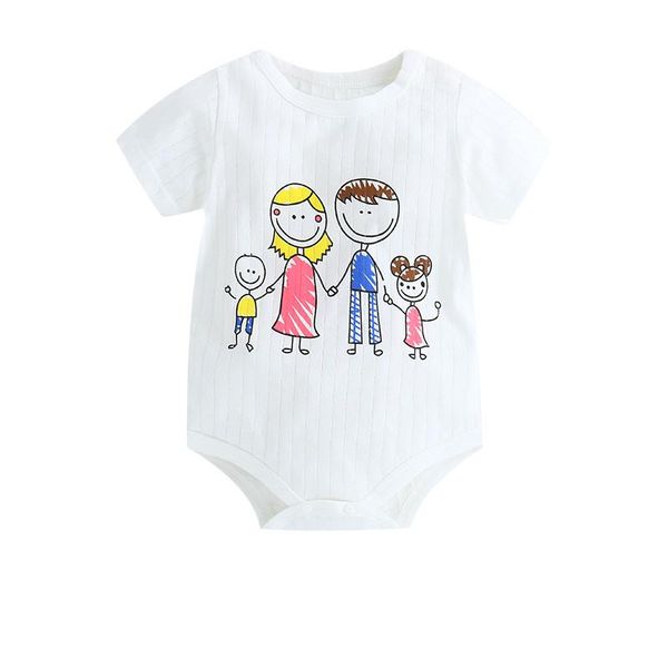 

brand born toddler infant baby boys girl casual romper jumpsuit cotton short sleeve clothes summer sunsuit outfits jumpsuits, Blue