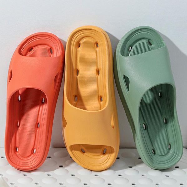 

slippers indoor for home stylish waterproof bathroom women's casual solid women shoe fashion couple shoes sapatos 2021, Black