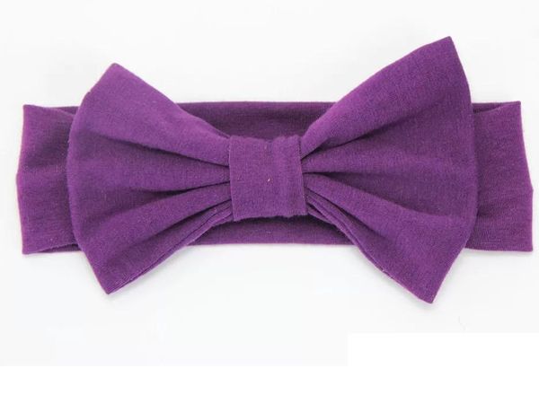 

2021 8pcs super stretchy knot nylon elastic baby headbands for newborn baby girls infant toddlers kids headbands bows, Slivery;white