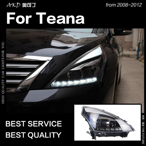 

other lighting system akd car styling for teana headlights 2008-2012 altima led headlight drl hid option head lamp angel eye beam acc
