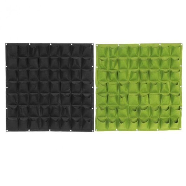 

planters & pots 56 pockets planting bag garden balcony wall vertical flower plant grow flowers pot hanger products