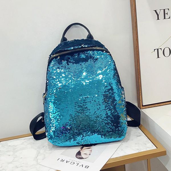 

backpack 2021 style pu leather solid color travel pouch