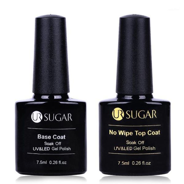 

sugar tempered base coat matte no wipe long-lasting soak off uv gel polish nail art varnish tools1, Red;pink