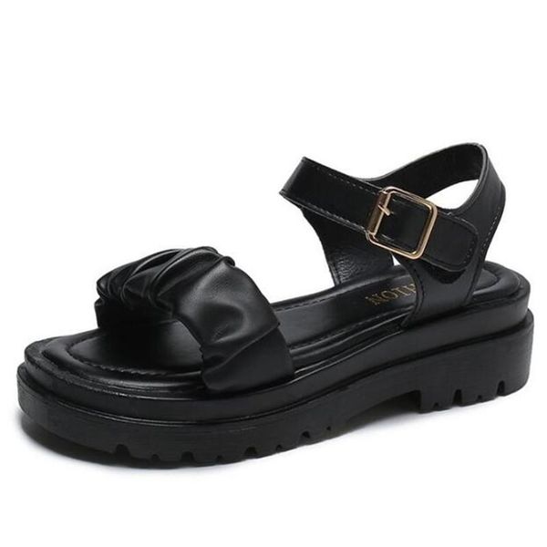 

sports womens sandals 2021 fashion breathable platform women shoes casual buckles sandalias women's slides slippers, Black