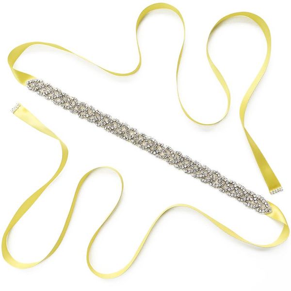 

ribbon rhinestone waistband marriage wedding accessories dress decorate for gowns crystal party handmade women belt cross bridal belts, Black;brown