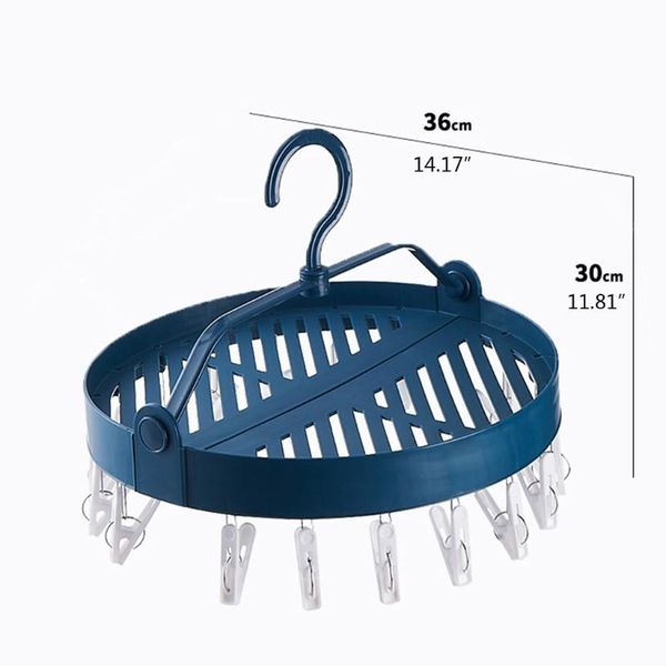 

foldable clip hangers with 18 drying clips underwear hanger for sock 53cb & racks