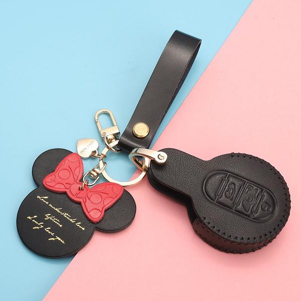 

keychains suitable for mini key case f56 ring f54 shell f55 female one / cooper car high grade, Silver