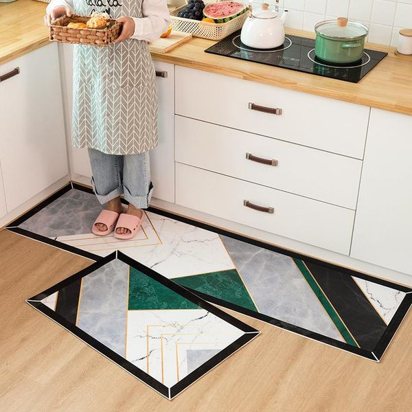 

carpets kitchen strip anti-skid oil-proof floor mat dirt-resistant carpet doorway pvc leather door custom made diy rug