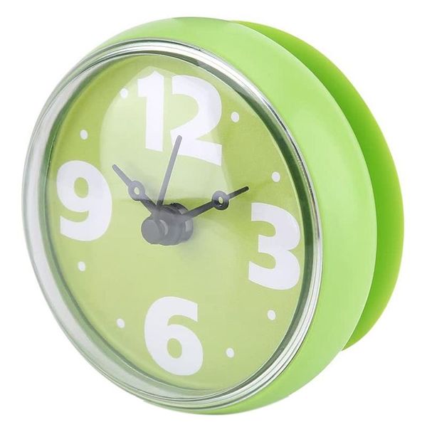 

wall clocks exquisite waterproof suction window mirror bath shower clock bathroom accessories for kitchen