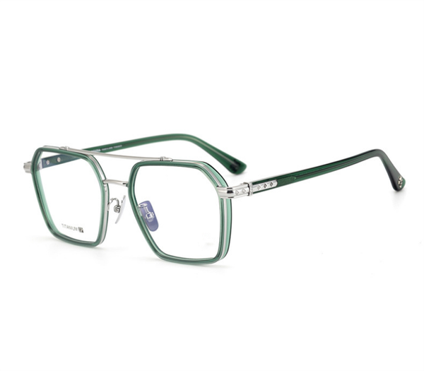 

fashion sunglasses frames vintage pure titanium eyeglasses women full rim optical eyewear goggle clear lens retro prescription myopia glasse, Black
