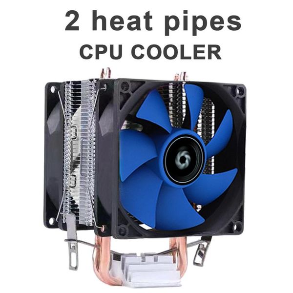 

fans & coolings vodool x200 cpu cooler radiator fan 2 heat pipes 3 pin 2000rpm quiet cooling for intel lga 1200/775/1150 x58 x79 ventilador