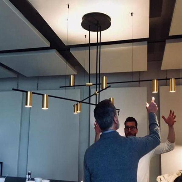 

chandeliers post-modern led ceiling lighting creative designer hanging lamp dining room coffee lustre suspension