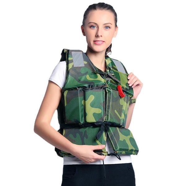 

life vest & buoy thickened jacket marine drifting swimming fishing saving life-saving chaleco salvavidas kayak suit