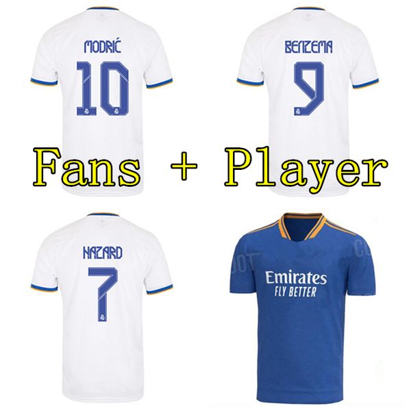 

camisetas de futbol benzema alaba casemiro soccer jerseys real madrid 21 22 2021 asensio modric marcelo football shirt men kids kit sets uni, Black;yellow