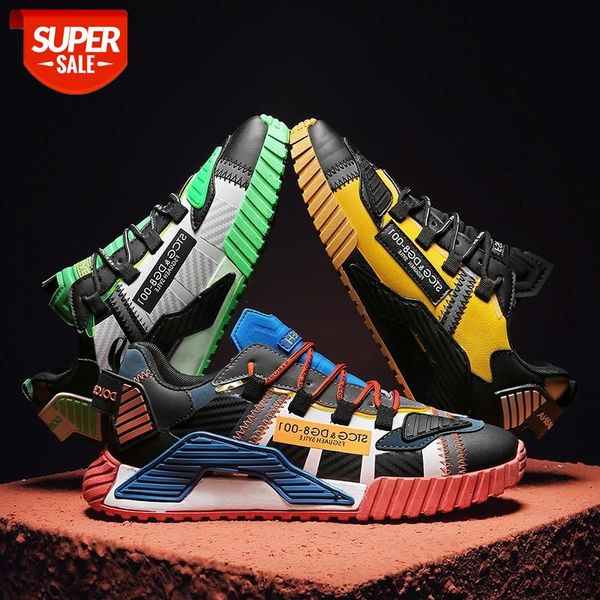 

men's casual shoes spring autumn sneakers men lightweight damping cotton fashion masculino adulto sneakers color mixing #ql7u