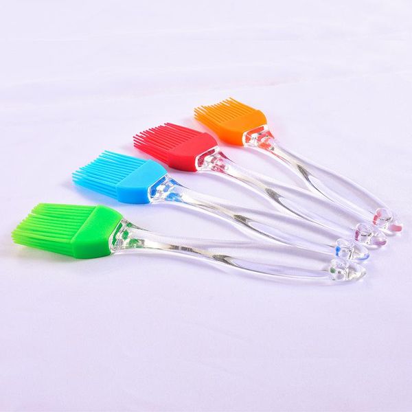 

tools & accessories bbq tool ps transparent handle silicone small brush diy cake oil