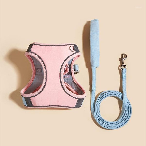 

cat carriers,crates & houses pet harness + leash set training walking leads for small cats dogs floral print collar adjust leashes