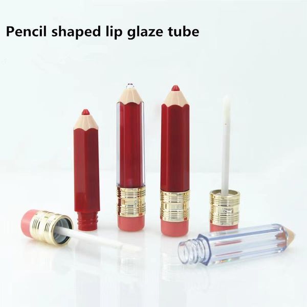 

storage bottles & jars 5ml diy manual lip gloss tube hollow glaze lovely pencil modeling