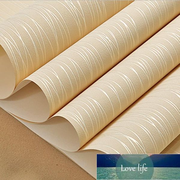 Papel de parede não-tecido papel de parede quarto sala de estar simples cor sólida cor listras fundo fundo parede luar-floresta preço de fábrica especialista qualidade