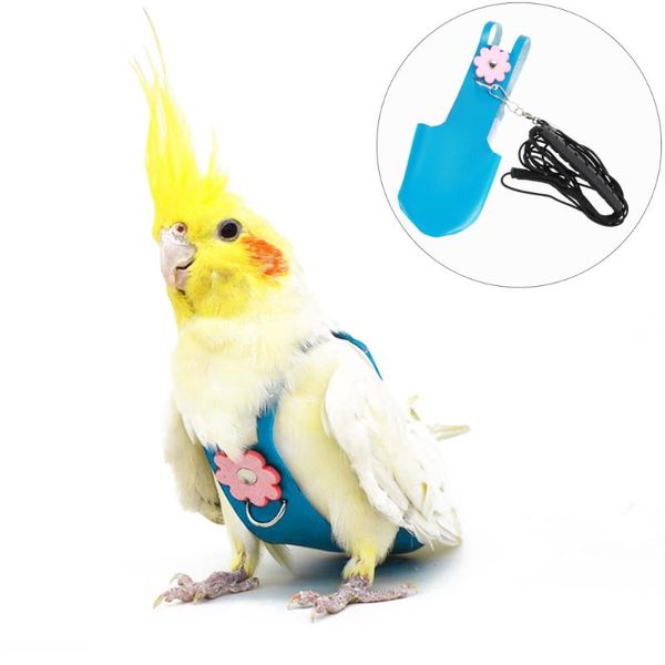 

bird parrot diaper flight suit nappy pet clothes with 2m leash other supplies