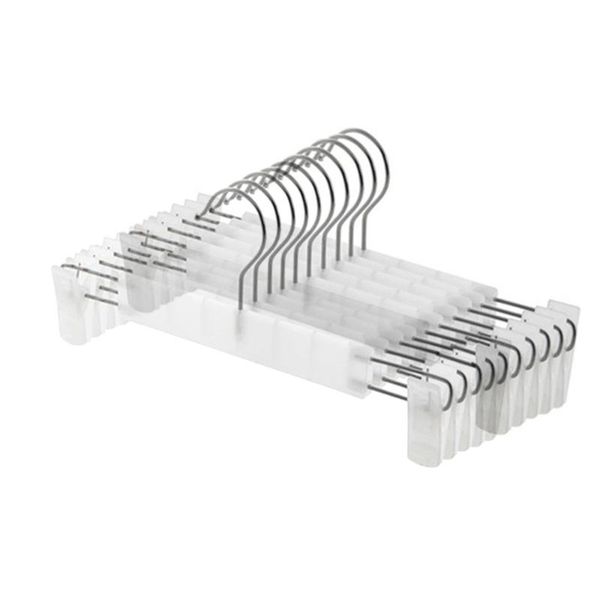 

hangers & racks 10x non slip hanger rack pants with clips dress socks clothes
