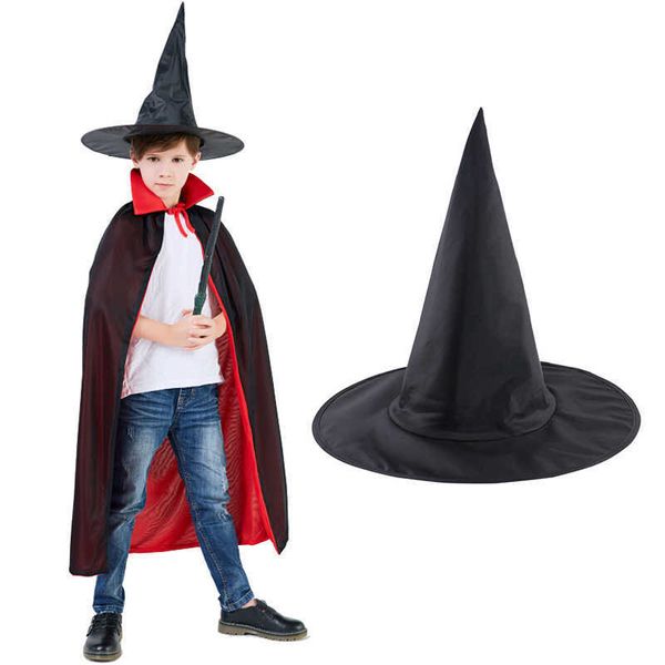 

oxford spire cosplay props wizard hat womens men party costume cap fancy long black witch
