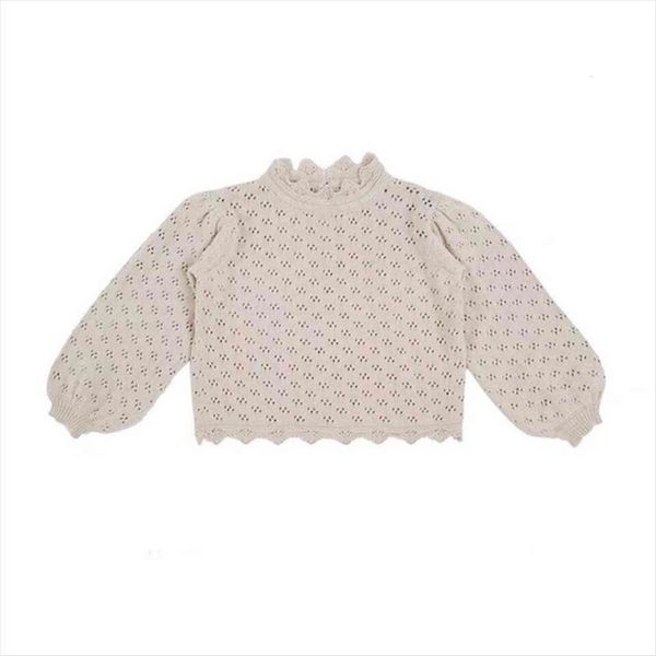 

autumn brand baby sweaters hollow out purfle short style girls shirts, Blue