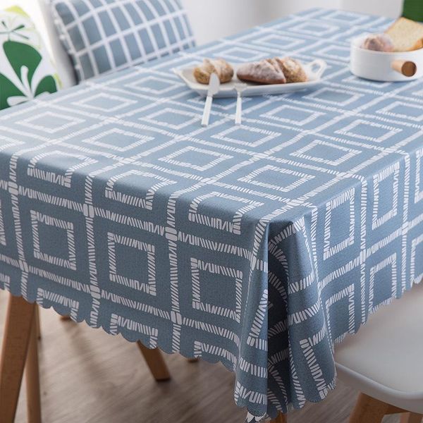 

all size pvc waterproof/oilproof printed tablecloth plaid rectangular banquet home wedding party el decoration table cloth