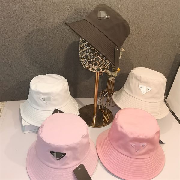 

new fashion brand fisherman hat for men and women leisure metal inverted triangle sunshade hats big eaves cap, Blue;gray