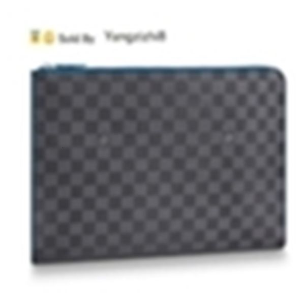 

yangzizhi8 n64032 jour gm pochette men belt bags exotic leather bags iconic bags clutches portfolio wallets purse, Black;red