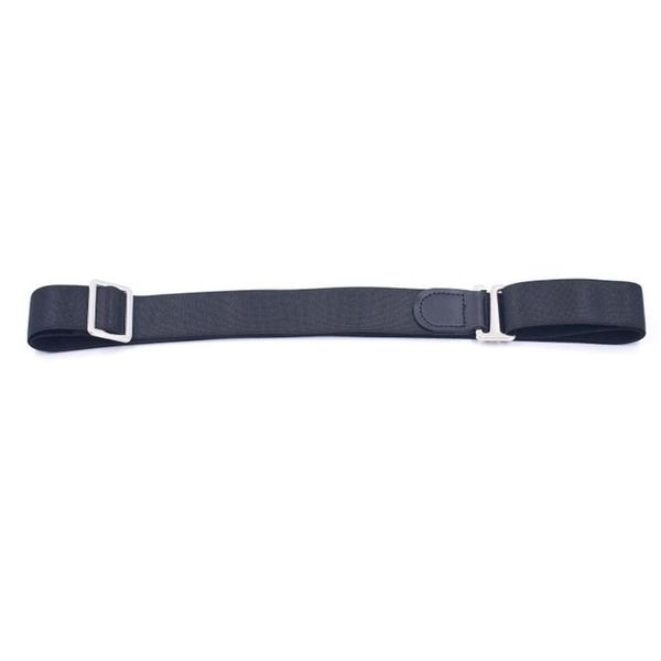 

shirt non-slip wrinkle-proof strap nylon elastic portable durable fixed clothes elbow & knee pads, Black;gray