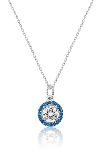 

single stone silver necklace pendant necklaces