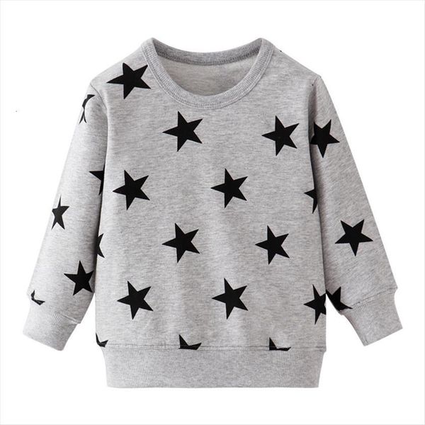 

children boys sweaters stars print kids for autumn winter selling designs girls shirt sport clothes, Blue