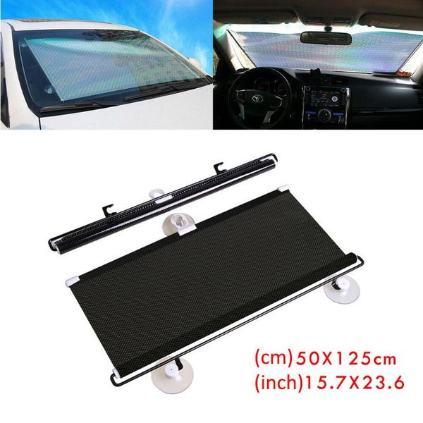 

universal sun shade 50*125cm visor window windshield block cover front car sunshade