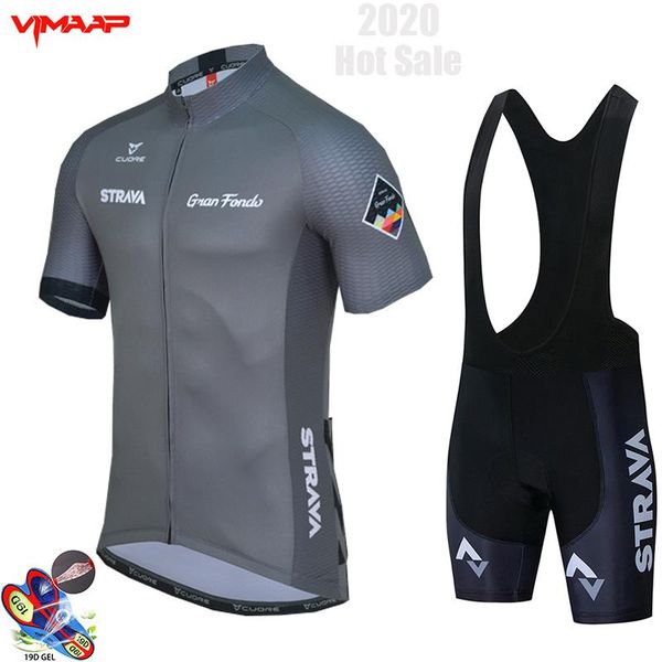 

racing sets 2021 strava summer cycling jersey set breathable team sport bicycle mens clothing short bike, Black;blue