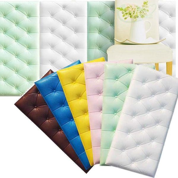 

wallpapers children's tatami anti-collision soft pack wall sticker self adhesive wallpaper for bedroom kids room nursery home deco