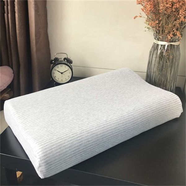 

cases muji cotton latex pillow case thai 60x40 rubber memory