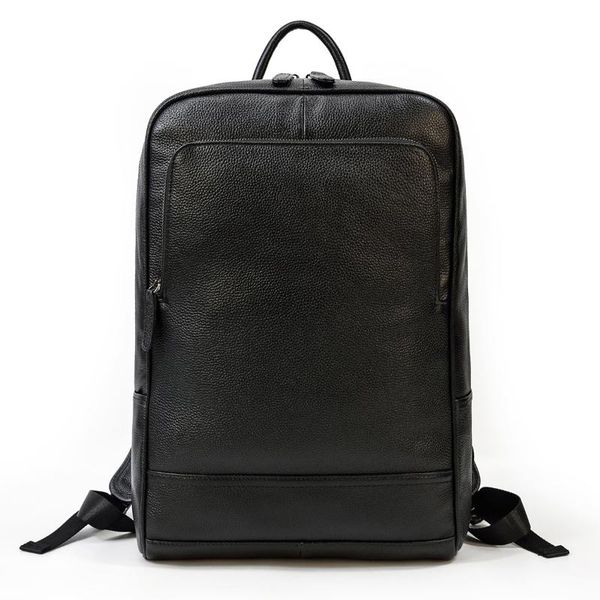 

backpack brand 100% cow genuine leather men backpacks fashion real natural student boy luxury computer lapbag