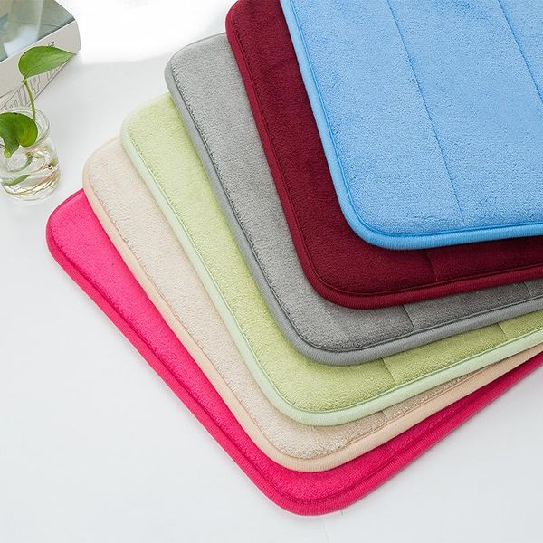

bath mats absorbent bathroom memory foam floor soft rug non silp pads bedroom living room carpet home el shower mat
