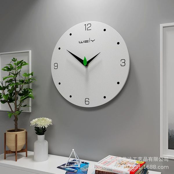 

wall clocks creative personality living room bedroom watch fashion simple mute home decor wooden clock brief