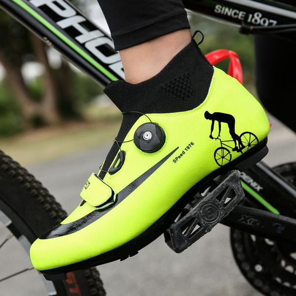 

cycling footwear 2021 professional athletic bicycle shoes mtb men self-locking bike sapatilha ciclismo women road, Black