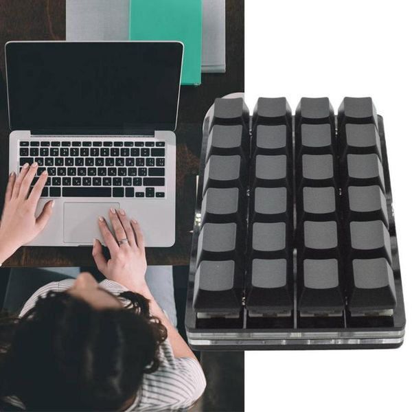 

keyboards black 24- pad mechanical board custom shortcut programmable click hardware sayodevice macro s on auto v7y6