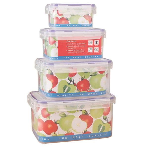 

dinnerware sets 4pcs/ set storage box refrigerator container crisper case