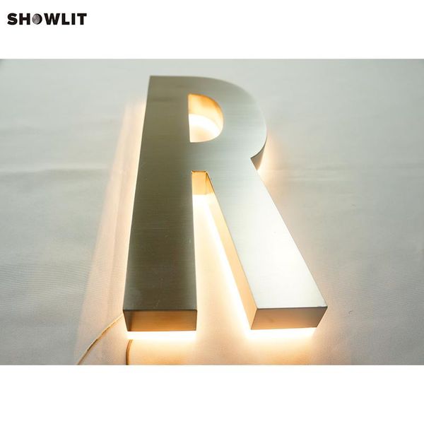 

other door hardware 12'' led light illuminated advertising sign and letters halo lit