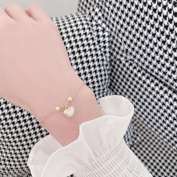 

korean dongdamen fritillaria bracelet design by minority, Golden;silver