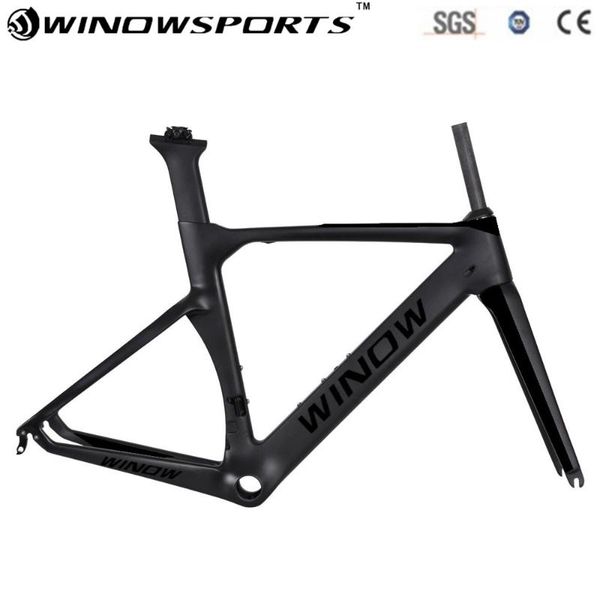 

bike frames aero carbon frameset cadre carbone road frame+fork+seatpost ud bicycle